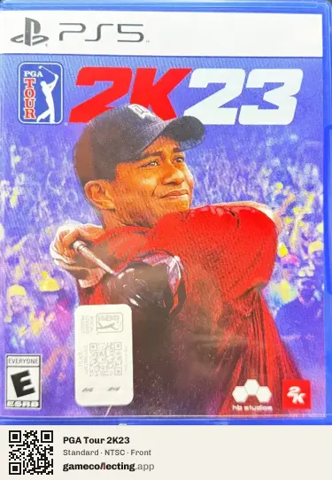 PGA Tour 2K23 PlayStation 5, NTSC box front