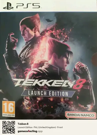 Tekken 8 PlayStation 5, United Kingdom box front