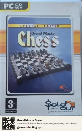 Grand Master Chess Computer, PAL box front