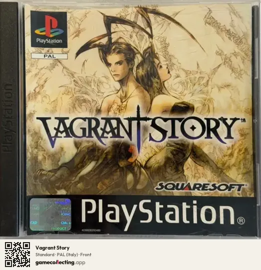 Vagrant Story PlayStation, Italy box front