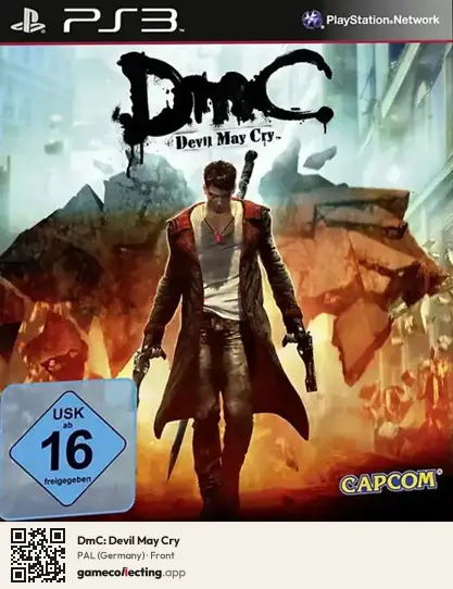 DmC: Devil May Cry PlayStation 3, Germany box front
