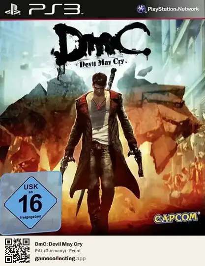 DmC: Devil May Cry PlayStation 3, Germany box front