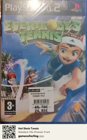 Hot Shots Tennis PlayStation 2, France box front