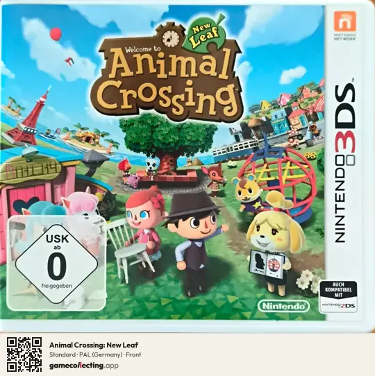 Animal Crossing: New Leaf Nintendo 3DS, Germany box front