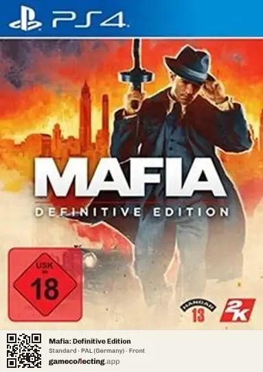 Mafia: Definitive Edition PlayStation 4, Germany box front