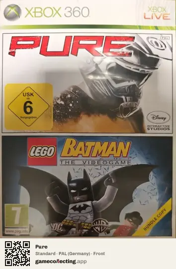 Pure Xbox 360, Germany box front