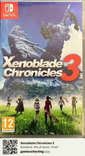 Xenoblade Chronicles 3 Nintendo Switch, France box front