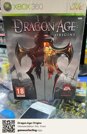 Dragon Age: Origins Xbox 360, PAL box front