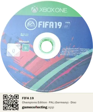 FIFA 19 Xbox One, PAL disc