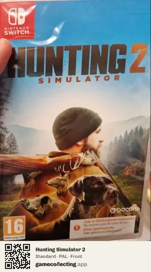 Hunting Simulator 2 Nintendo Switch, PAL box front