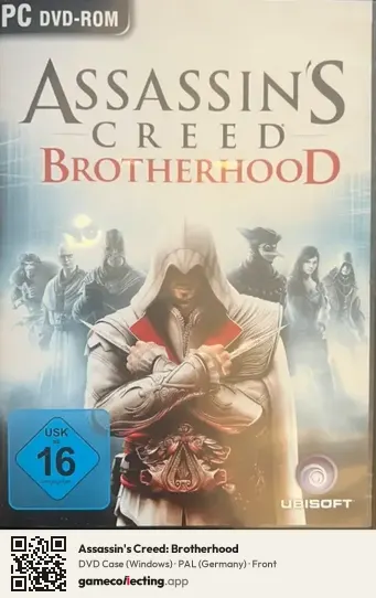 Assassin's Creed: Brotherhood Computer, Germany box front