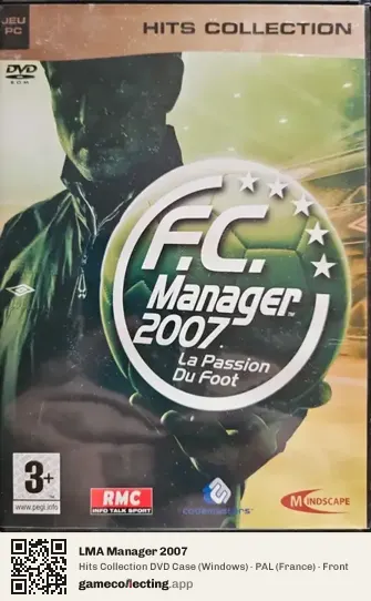 LMA Manager 2007 Computer, France box front