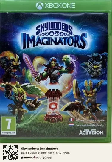 Skylanders: Imaginators Xbox One, PAL box front