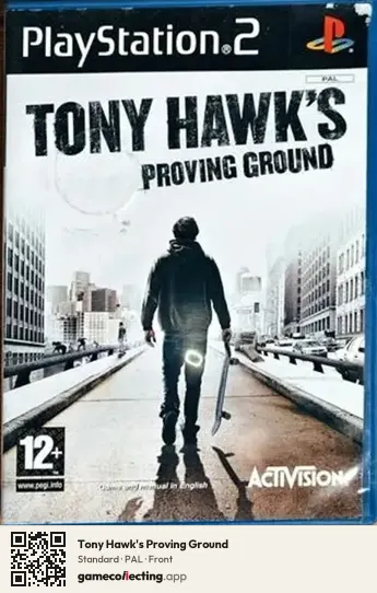 Tony Hawk's Proving Ground PlayStation 2, PAL box front
