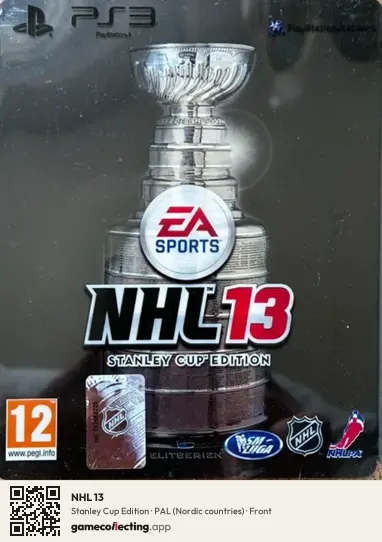 NHL 13 PlayStation 3, Nordic countries box front