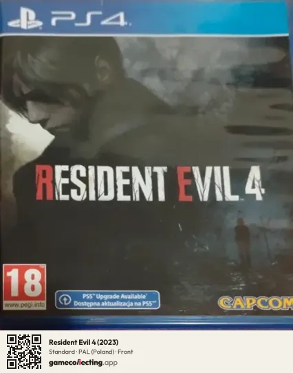 Resident Evil 4 (2023) PlayStation 4, Poland box front