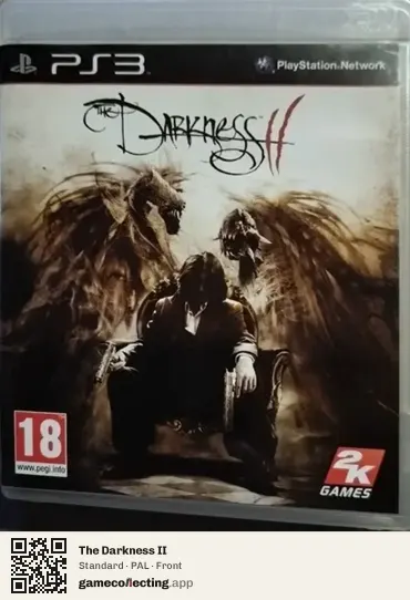 The Darkness II PlayStation 3, PAL box front
