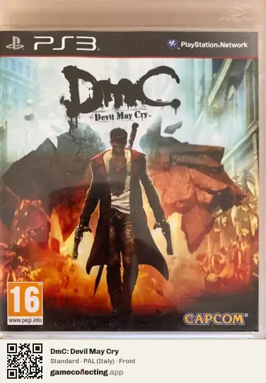 DmC: Devil May Cry PlayStation 3, Italy box front