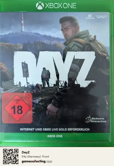 DayZ Xbox One, Germany box front