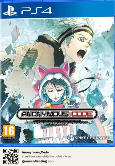 Anonymous;Code PlayStation 4, PAL box front