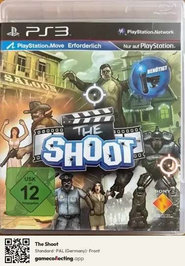 The Shoot PlayStation 3, Germany box front
