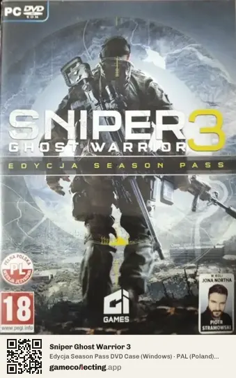 Sniper Ghost Warrior 3 Computer, Poland box front