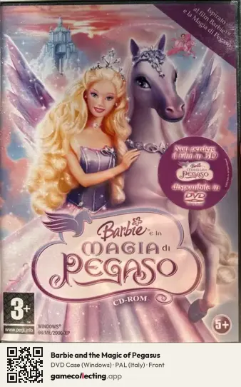 Barbie and the Magic of Pegasus Computer, Italy box front