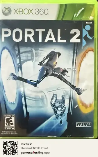 Portal 2 Xbox 360, NTSC box front