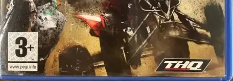 MX vs. ATV Untamed, the PEGI square on its front