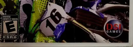 Yamaha Supercross, the ESRB box on its front