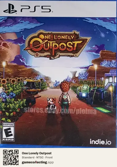 One Lonely Outpost PlayStation 5, NTSC box front