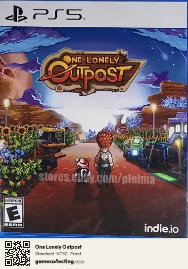 One Lonely Outpost PlayStation 5, NTSC box front