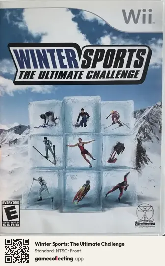Winter Sports: The Ultimate Challenge Nintendo Wii, NTSC box front
