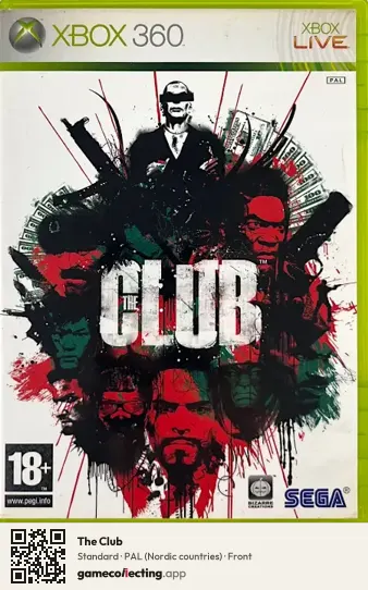 The Club Xbox 360, Nordic countries box front