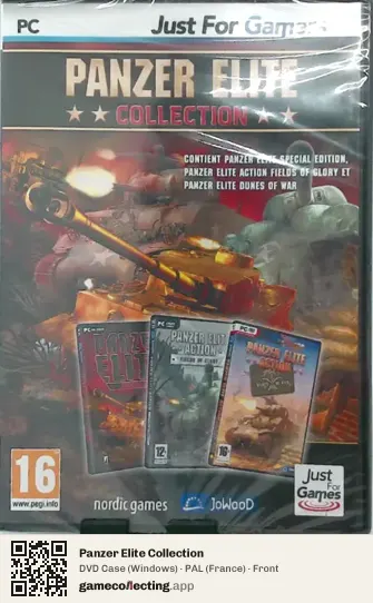 Panzer Elite Collection Computer, France box front