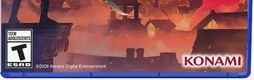 Castlevania: Belmont's Curse, the ESRB box on its front