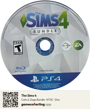 The Sims 4 PlayStation 4, NTSC disc