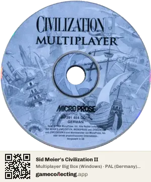 Sid Meier's Civilization II Computer, PAL disc