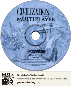 Sid Meier's Civilization II Computer, PAL disc