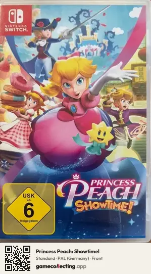 Princess Peach: Showtime! Nintendo Switch, Germany box front