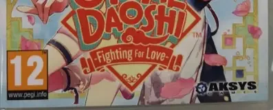 Otome Daoshi: Fighting for Love, the PEGI square on its front