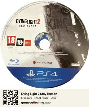 Dying Light 2 Stay Human PlayStation 4, PAL disc