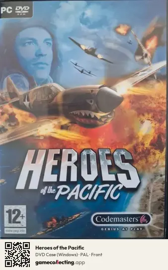 Heroes of the Pacific Computer, PAL box front