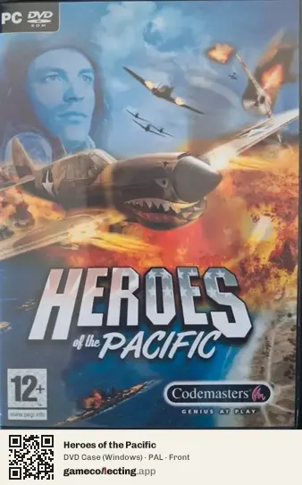 Heroes of the Pacific Computer, PAL box front