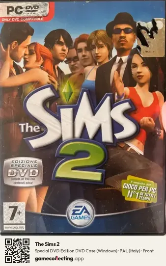 The Sims 2 Computer, Italy box front