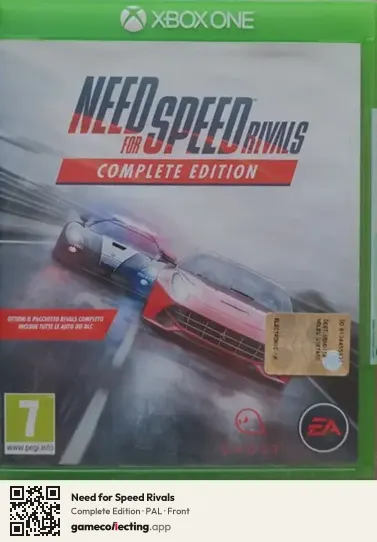 Need for Speed Rivals Xbox One, PAL box front