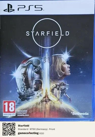Starfield PlayStation 5, Germany box front
