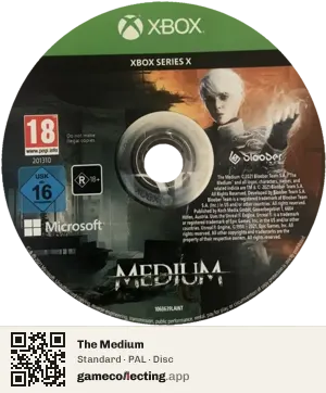 The Medium Xbox Series X, PAL disc