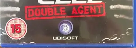 Tom Clancy's Splinter Cell: Double Agent, the BBFC circle on its front