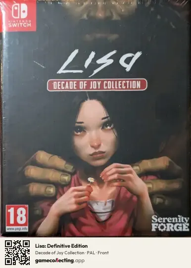 Lisa: Definitive Edition Nintendo Switch, PAL box front